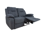 Diivan DIXON 2-kohaline recliner, tumehall