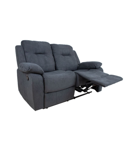 Diivan DIXON 2-kohaline recliner, tumehall