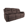 Diivan DIXON 3-kohaline recliner, pruun