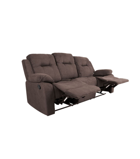 Diivan DIXON 3-kohaline recliner, pruun