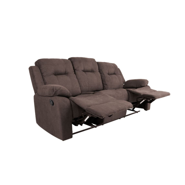 Diivan DIXON 3-kohaline recliner, pruun