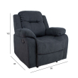 Tugitool DIXON recliner, tumehall