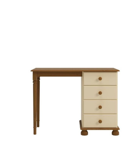 Kirjutuslaud Richmond 100cm kreem/antiikpeits