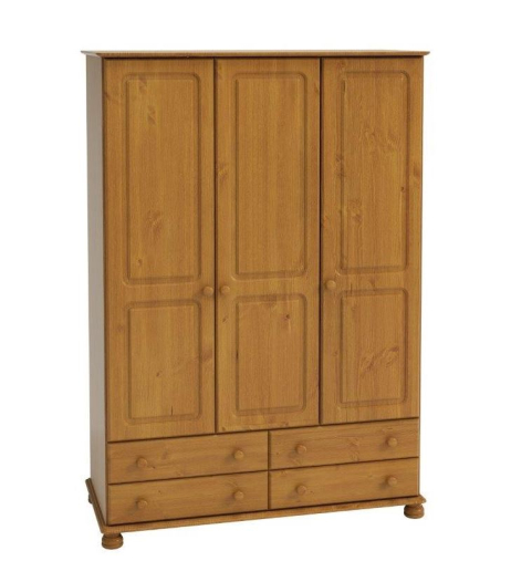 Riidekapp Richmond 130cm antiikpeits