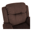 Tugitool DIXON recliner, pruun kangas