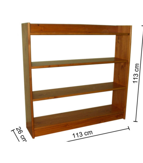 Täispuidust riiul 113cm*113cm tume peits KOHE OLEMAS!