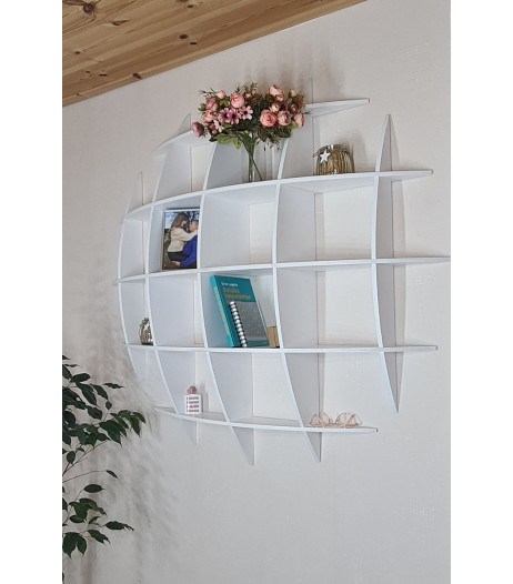 Seinariiul TÄISKUU 129cm valge