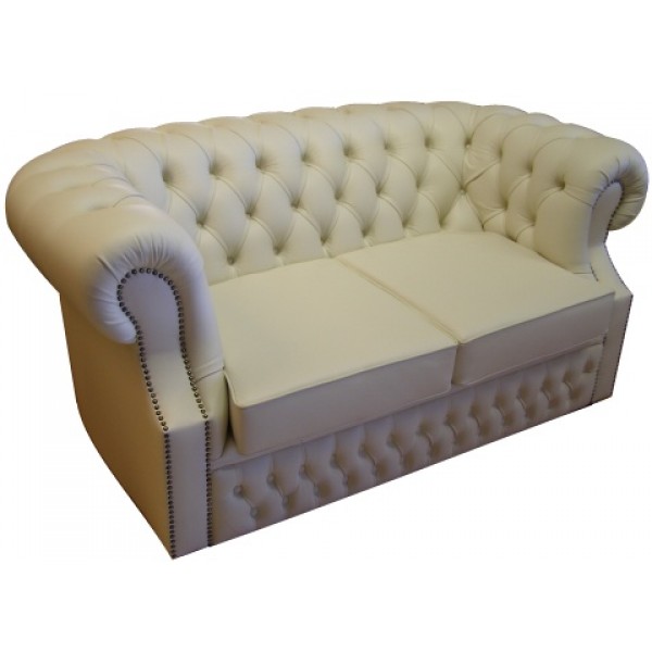 Nahkdiivan Chesterfield 2-kohaline L: 160cm