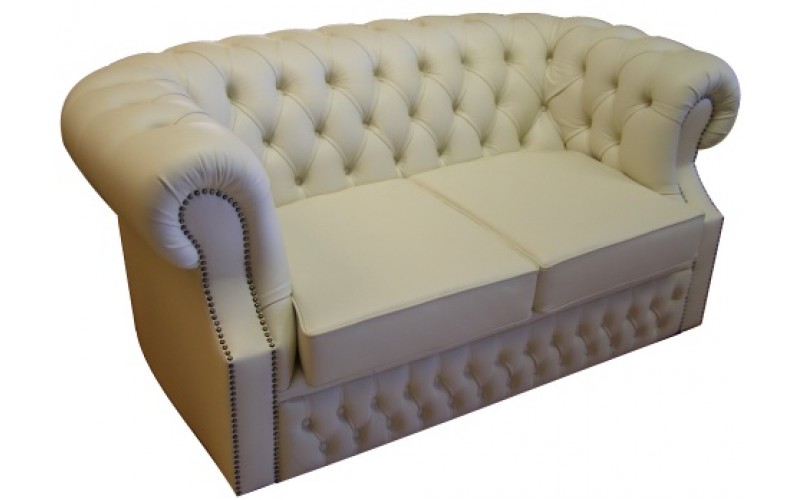 Nahkdiivan Chesterfield 2-kohaline L: 160cm