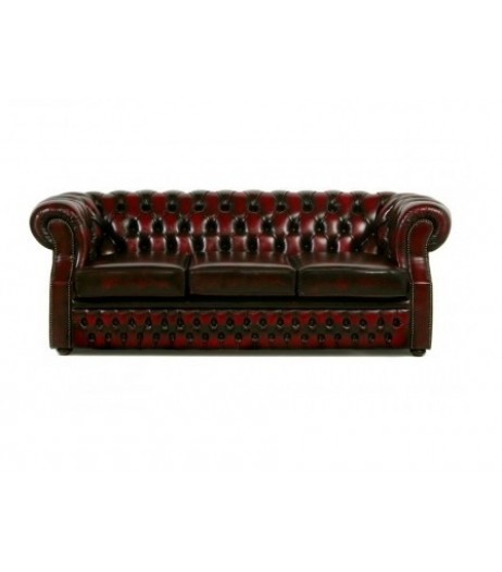 Diivan Chesterfield nahk L: 212cm