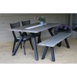 Söögilaud LANA 200*90*76 puidust
