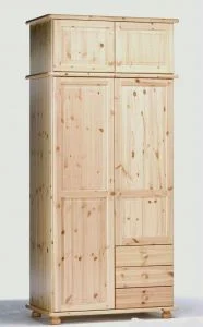 Riidekapp Laius 106cm kõrgendusega