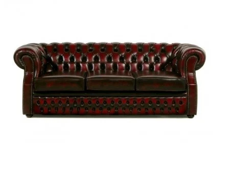 Diivan Chesterfield nahk L: 212cm