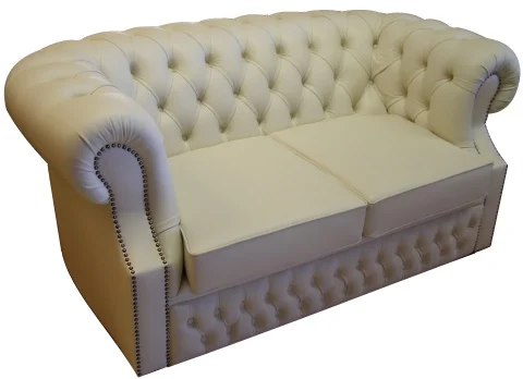 Nahkdiivan Chesterfield 2-kohaline L: 160cm