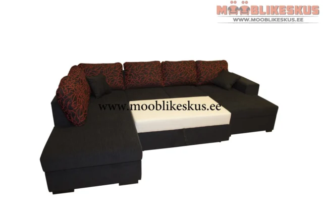 Nurgadiivanvoodi Silver jumbo xxl L:316cm