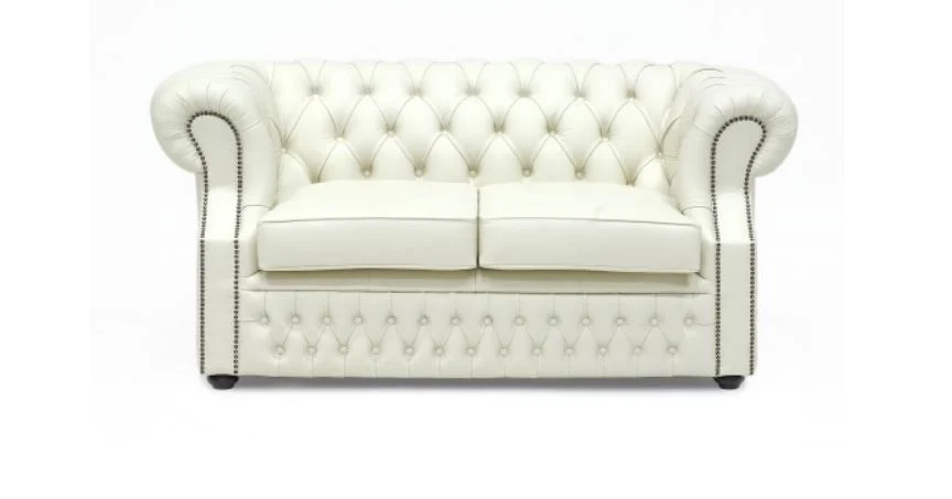 Nahkdiivan Chesterfield 2-kohaline L: 160cm