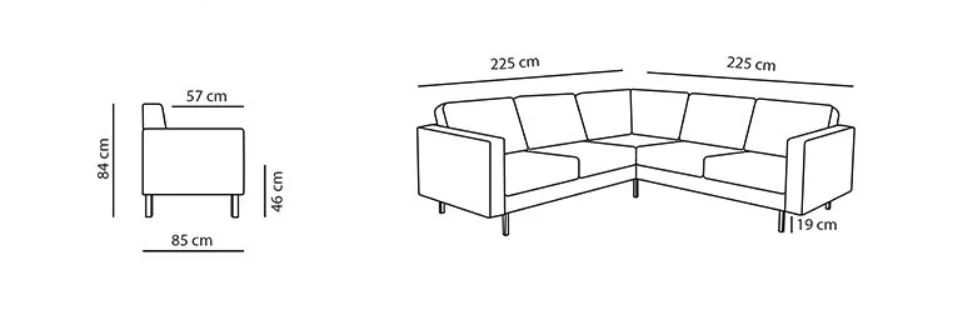 Nurgadiivan LINEA 225cm*225cm