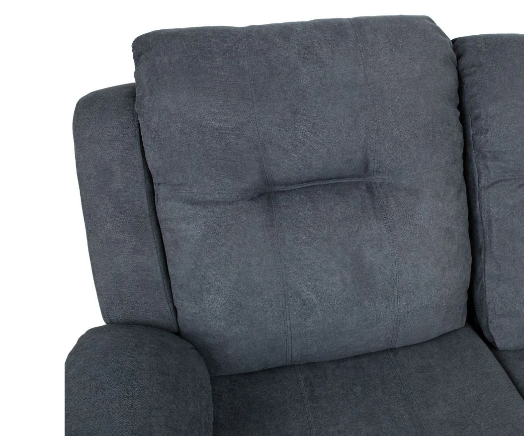 Diivan DIXON 2-kohaline recliner, tumehall
