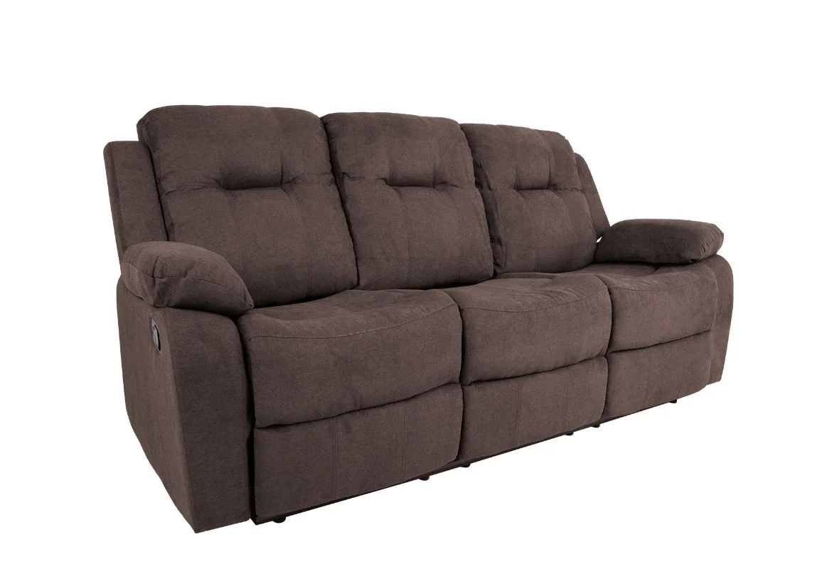 Diivan DIXON 3-kohaline recliner, pruun