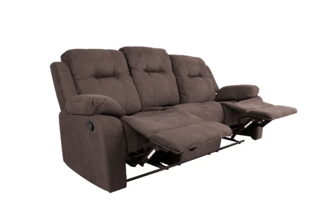 Diivan DIXON 3-kohaline recliner, pruun