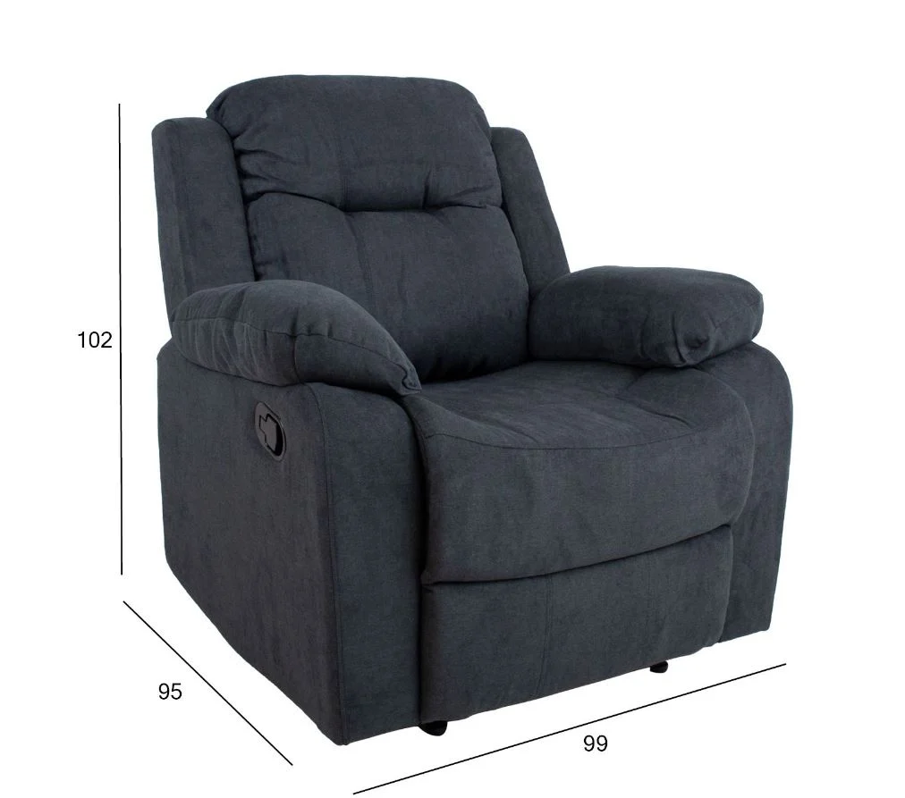 Tugitool DIXON recliner, tumehall