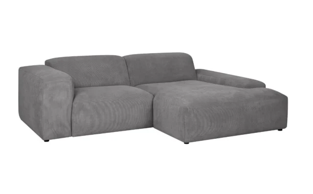 Nurgadiivan LEHTE parem nurk hall 252cm*200cm