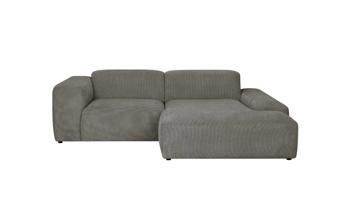 Nurgadiivan LEHTE parem nurk hall 252cm*200cm