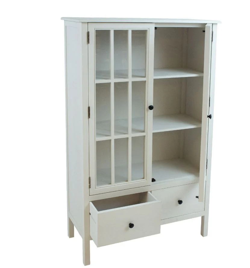 Vitriinkapp DEVON 80,5*35*H136cm valge