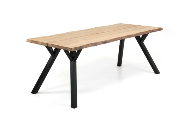 Söögilaud LANA 200*89*K-76 puidust jalgadega