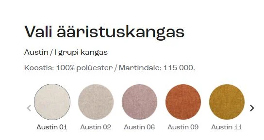 Madrats Pocket Laius 80-200cm X pikkus 200cm mööblikangaga