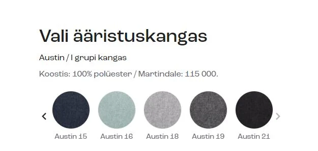 Madrats Pocket Laius 80-200cm X pikkus 200cm mööblikangaga