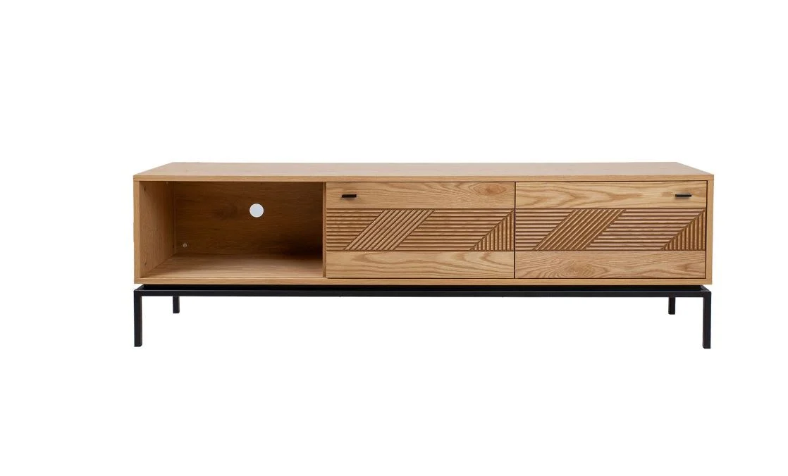 TV-laud CINDY 180*40*H55cm MDF tamm